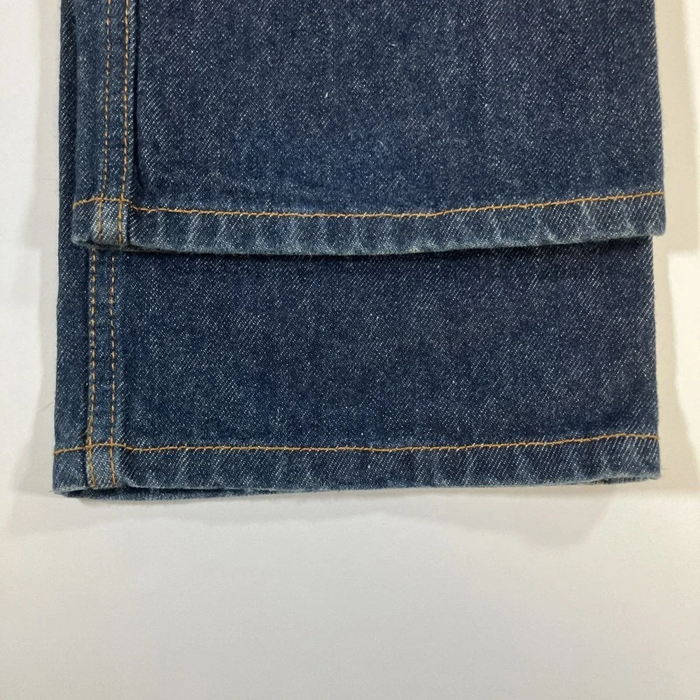 Vintage Levi's 505 Jeans Mens 36x36 Dark Wash Blue Regular Fit Denim Y2K